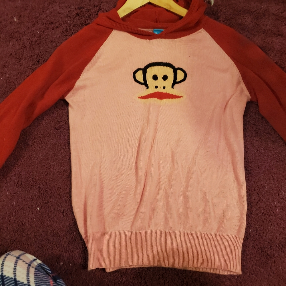 sock monkey sweater!